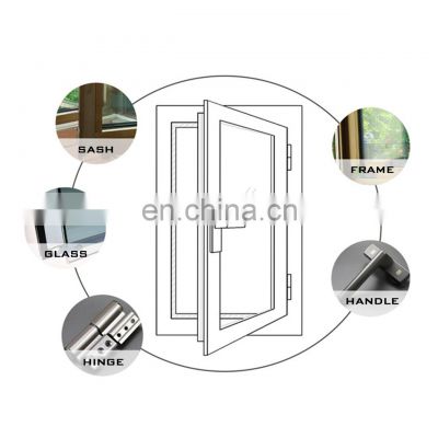 Chinese Top Brand Open  Tempered Burglar Proof Casement Window
