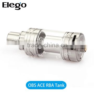 New Coming OBS ACE Tank with Top Filling Design OBS RTA Tank Wholesale from Elego