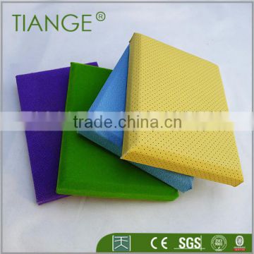 Customized color shape fabric acoustic panel factory