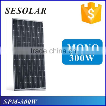 high quality 300w monocrystalline solar panels