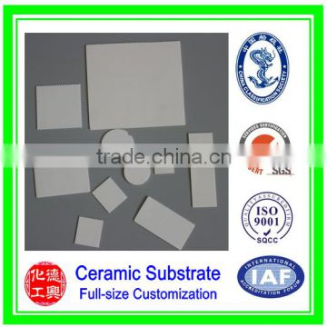 manufacture cheap al2o3 ceramic sheet/Good electrical insulation alumina ceramic sheet