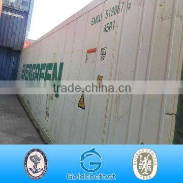 Reeer container price with Carrier genset 20ft used reefer container