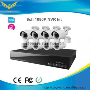 8ch 1080P NVR cameras cctv kit home video cctv camera security system