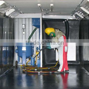 sand blasting room with ISO certificate