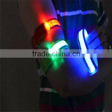 waterproof led sport bracelet custom sport led wristband