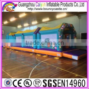 55ft inflatable party assault obstacle course