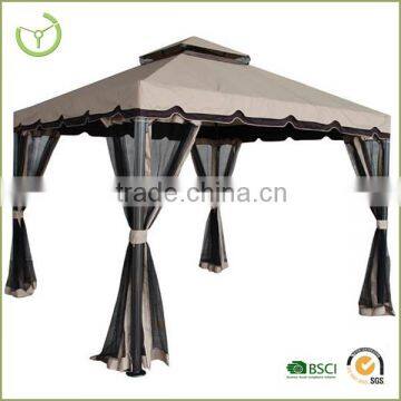 XY-CG-14014 Factory supply 10'*10' Rome gazebo with mosquito net