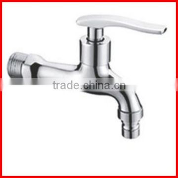 Modern bathroom accessories polished single handle laundry washing water taps T9206