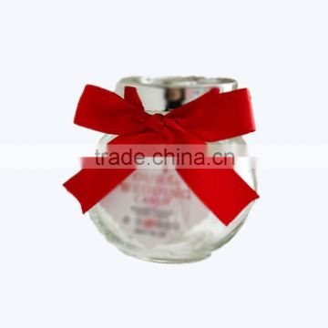perfume bottle ribbon bow with elastic