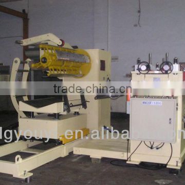 Hot Sales steel plate Feeder uncoiling and straightening Machine 3 in 1 for thin plate