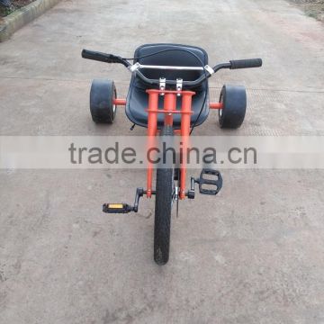 patent design "H" fat drift trike RB-FHD16 pedal freewheel drift trike for adult downhill slider, pedal go kart