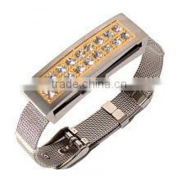 Production of jewelry bracelet fashion exquisite 8 gb usb stick free samples