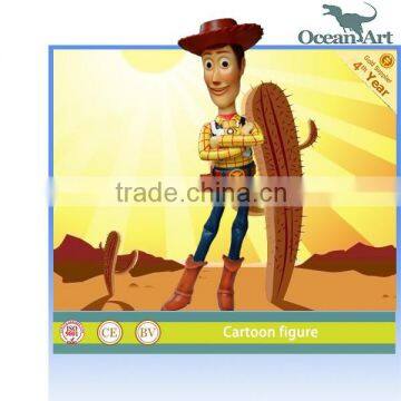 Theme Park outdoor cartoon character statue