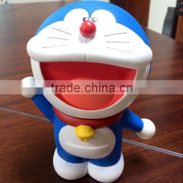 OEM factory Custom cartoon figure plastic toy doraemon