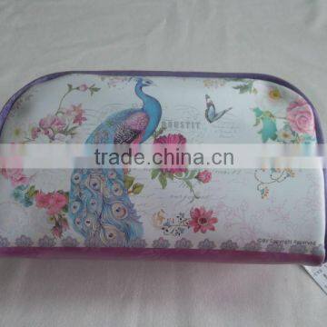large lovely design cosmetic bag with printing