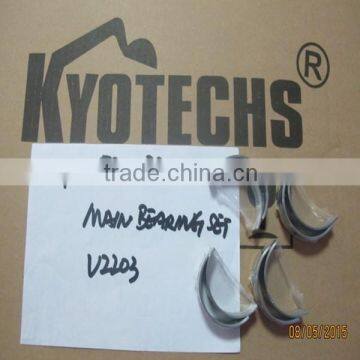 EXCAVATOR ENGINE MAIN BEARING SET FOR 17311-23482 V2203