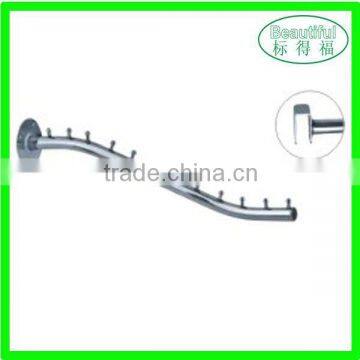 Chrome plating supermarket wholesale coat hooks