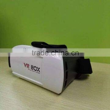 3D VR box Virtual Reality Headset Adjust Cardboard 3D VR glasses for Smart cell phone