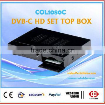 DVB-C HD Set Top box decoder box set top box with HD HDMI receiver