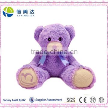 Plush Handmade Purple Lavender bear Soft toy
