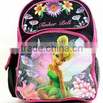 kids child polyester cartoon printed school bag