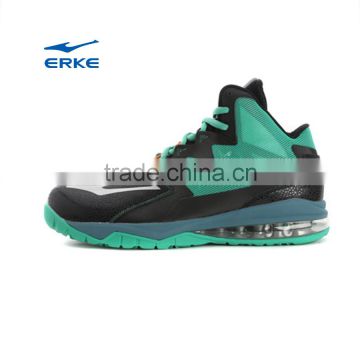 ERKE wholesale dropshipping new china top brand high cut mens basketball shoes with air cushion