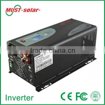 Hot!!! CE SONCAP approved charge current max 75A pure copper transformer pure sine wave 12v to 220v power inverter charger