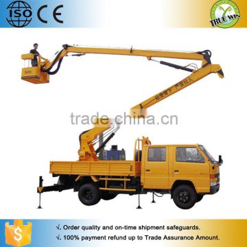 CE Certificated 3.5m mobile diesel powered boom lift/ Articulated Trailer Mounted Arm Lift