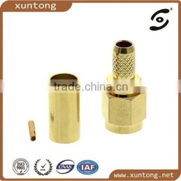 SMA Male Crimp Connector for LMR400 Cable