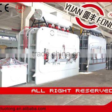 High quality melamine laminated particle board production line