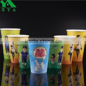custom logo printed disposable beverage to go cold cups