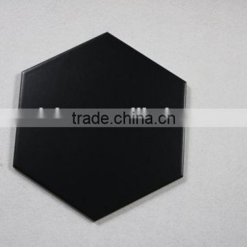 200*230*115mm black hexagon floor tile