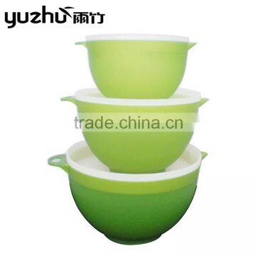 Professional Manufacturer Supplier Plastic Salad Bowl 9.2" With Lid