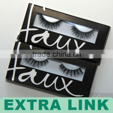 China Supplier Wholesale Custom Logo Paper Cardboard eyelashes packaging