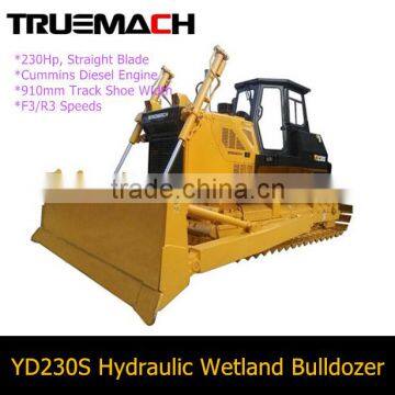 YD230S 230HP Hydraulic Wetland Track Bulldozer