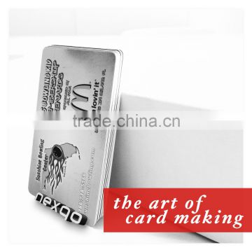 Double side printing VIP member card