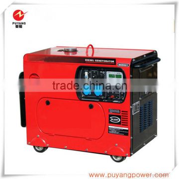 CE 5kw home use mobile power generator