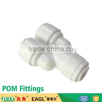 Wholesale JULY factory Y type pneumatic plastic air quick tube fittings