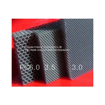 PC honeycomb act as honeycomb filter in commercial refrigeration display showcase