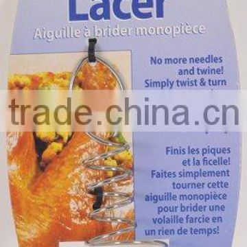 One Piece Poultry Lacer