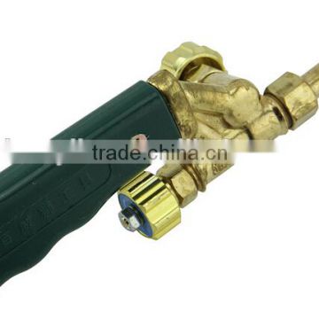 Brass portable oxy acetylene cutting torch, professional welding torch