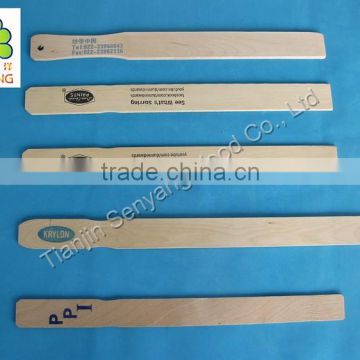 fsc pine wood disposable stir sticks Paint paddle