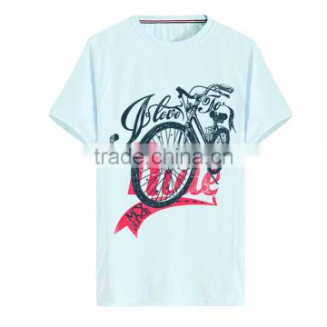 printing t-shirt 2017 custom print t-shirt cotton polyester men t shirt wholesale