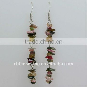 fashion natural stone earrings, fashion semi-precious stone jewelry, high quality jewelry