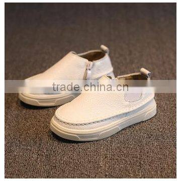 2016 boys spring genuine cowskin rubber sole shoes
