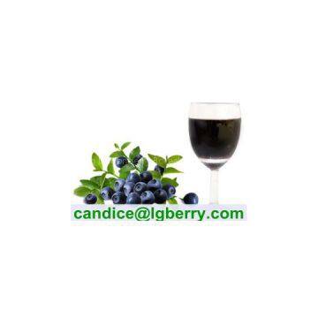 100% Natural blueberry juice concentrate