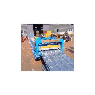 Glazed Color Steel Tile Roll Forming Machine