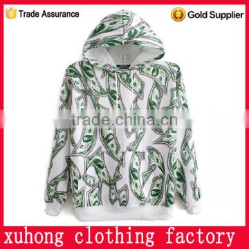 OEM service supply type cotton zip hoodies charm woman fashion coat