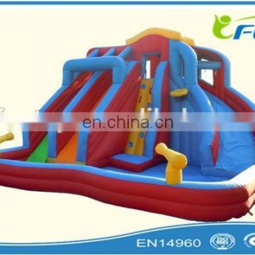durable inflatable water slide with pool giant inflatable water slide pool inflatable slide with pool