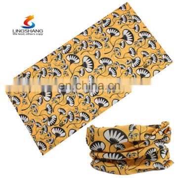 Cheap Price Multifunctional Bandana Print Fabric/Elastic Bandana